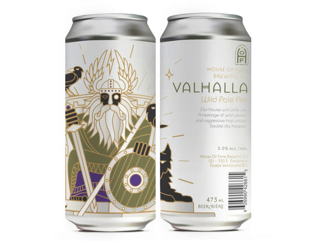 VALHALLA // wild pale ale (4-pack) - 473ml cans